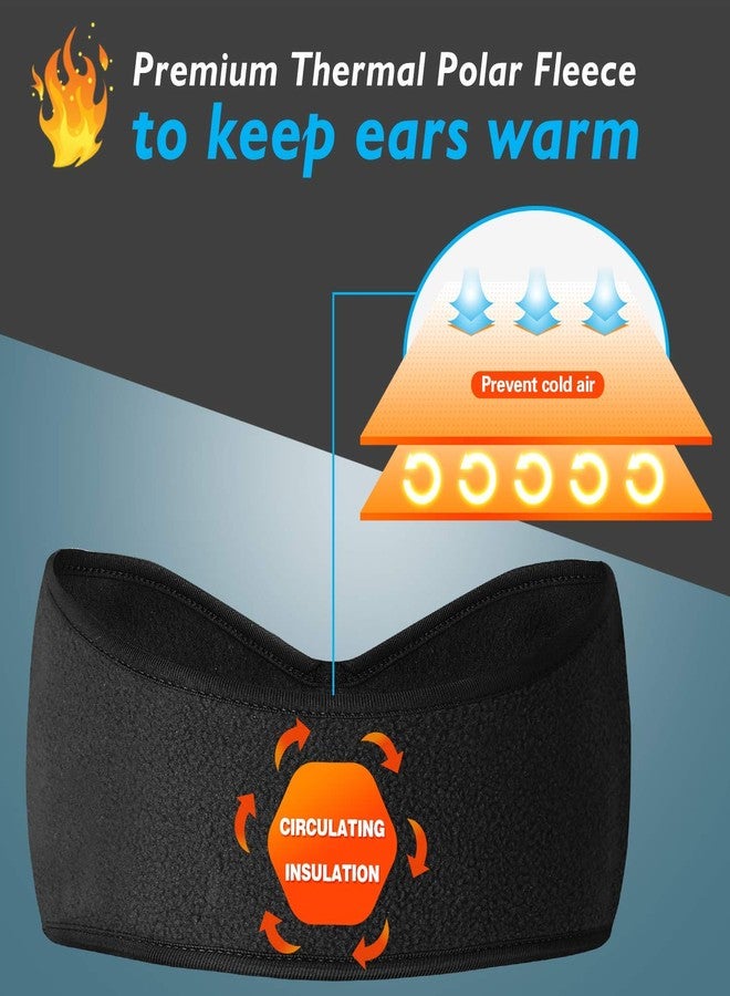 Atneato Ear Warmer Headband - Winter Ear Cover Running Ear Muffs for Men and Women - Image 3